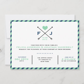 Invitación a la boda romántica previa - Casa de la