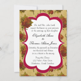 Invitación a la boda Rosa en Victoria