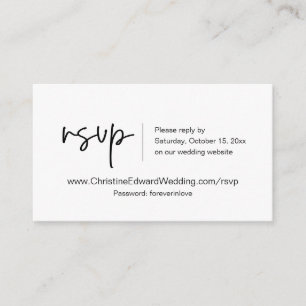 Invitación a la boda RSVP en línea, tarjeta temáti