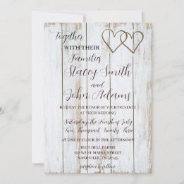 Invitación a la boda rusa blanca