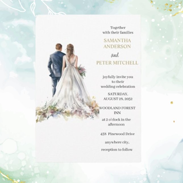 Invitación a la boda Rustic Classic Boho Floral (Invite loved ones to your special day with the Classic Floral wedding invitation  )