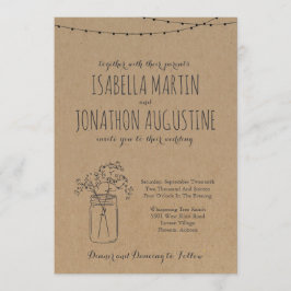 Invitación a la boda | Rustic Kraft