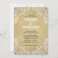 Invitación a la boda rústica que le doy a Drawn Pa