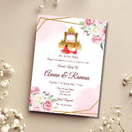 Invitación a la boda sij Invitación a la boda pany