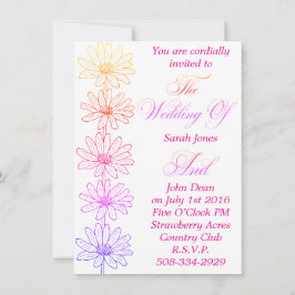 Invitación a la boda simple