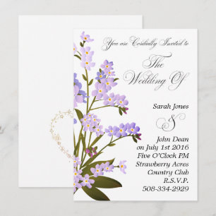 Invitación a la boda simple