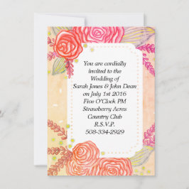 Invitación a la boda simple