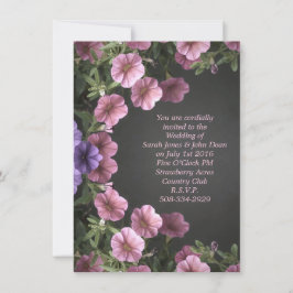 Invitación a la boda simple