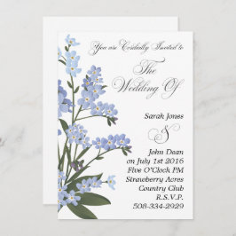 Invitación a la boda simple