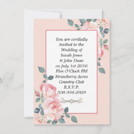 Invitación a la boda simple