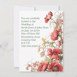 Invitación a la boda simple