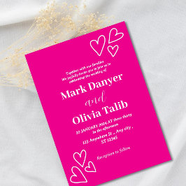Invitación a la boda | Tarjeta Boda romántica flor