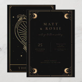 Invitación a la boda tarta de los amantes