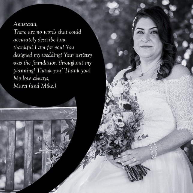 Invitación a la Boda Testimonial Marci Kamashian (Subido por el creador)