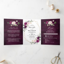 Invitación a la boda triplemente geométrica de mar