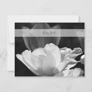 Invitación a la boda Tulip RSVP de primavera