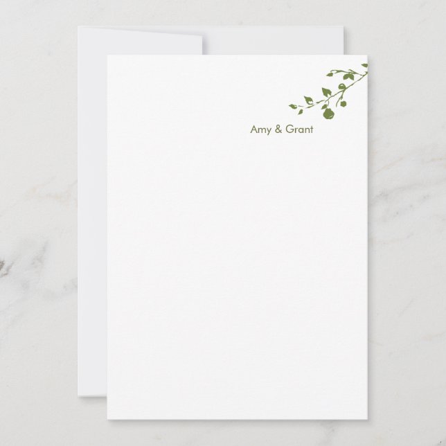 Invitación a la boda - Un gran dolor (Anverso)