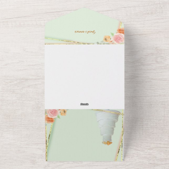 ** Invitación a la boda verde (Afuera)