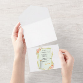 ** Invitación a la boda verde