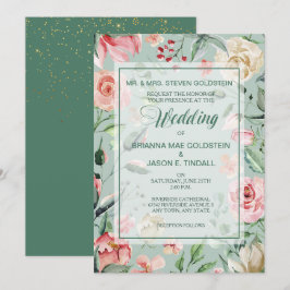 Invitación a la Boda Verde de la Casa de la Moneda