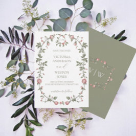 Invitación a la boda verde de los sabios del jardí