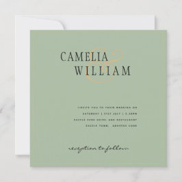 Invitación a la boda verde de los sabios modernos