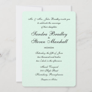 Invitación a la Boda Verde en la Casa de la Moneda