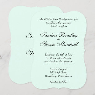 Invitación a la Boda Verde en la Casa de la Moneda