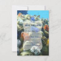 Invitación a la boda | Vista submarina GUARDAR LA 