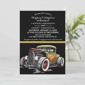 Invitación a la boda y racha caliente