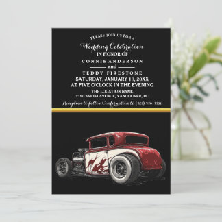 Invitación a la boda y racha caliente