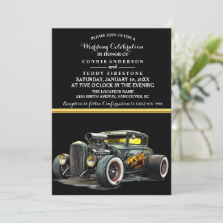 Invitación a la boda y racha caliente