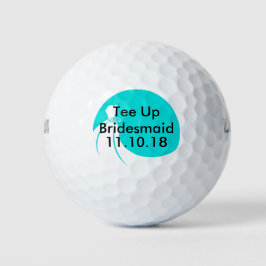 Invitación a la Bola de Golf Bridesmaid