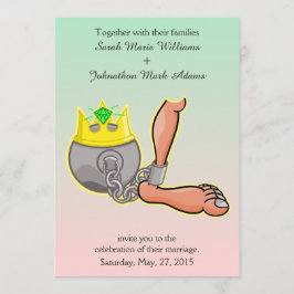Invitación A La Bola personalizado Y A La Boda En 