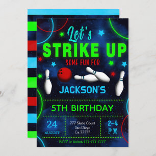 Invitación a la bolera