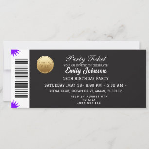 Invitación a la Boleta del Partido de Oro