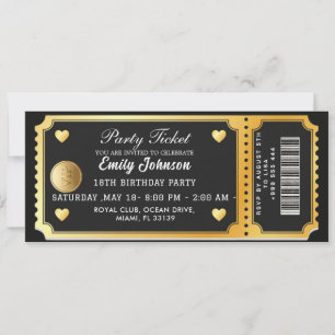 Invitación a la Boleta del Partido de Oro