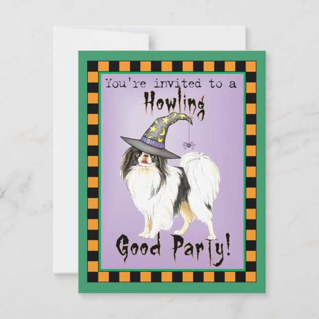 Invitación a la bruja china japonesa (Anverso)