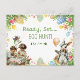 Invitación a la búsqueda de huevos de Pascua
