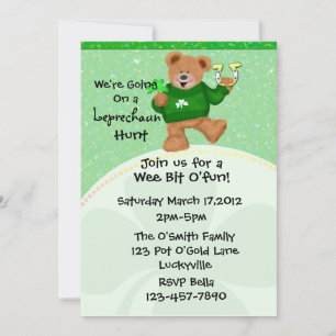 Invitación a la cacería de Leprechaun