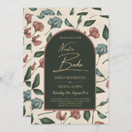 Invitación a la caída de Nuestra Boda Emerald Gree
