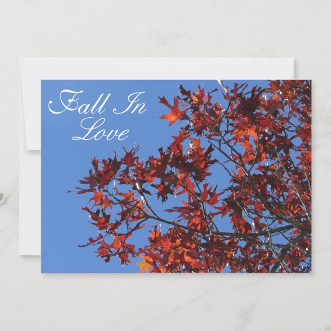 Invitación a la caída del Personalizable (Anverso)