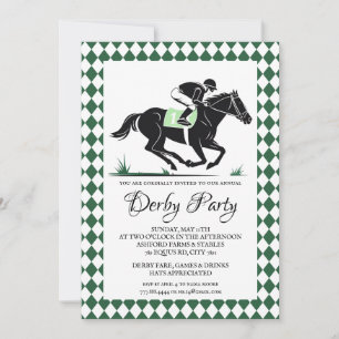 Invitación a la Carrera de Caballos del Derby de K