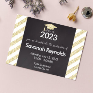 Invitación a la Casa Abierta de Graduación con Fot