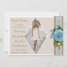 Invitación a la Casa Abierta de Graduación de Foto