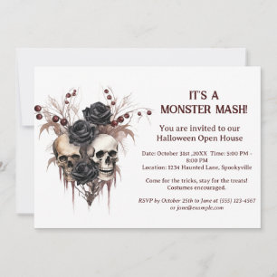 Invitación a la Casa Abierta de Halloween de la Ca
