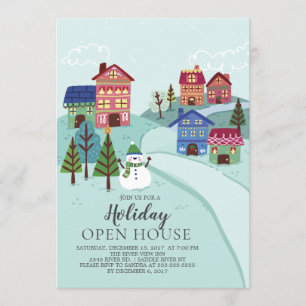 Invitación a la Casa Abierta de Holiday Village Cu