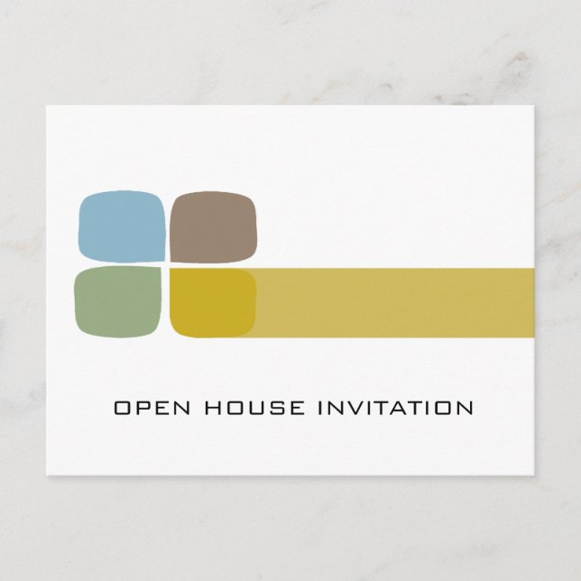 Invitación a la Casa Abierta de la Empresa (Anverso)