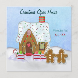 Invitación a la Casa Abierta de los navidades Ging
