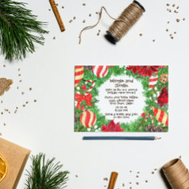 Invitación a la Casa Abierta de Navidad